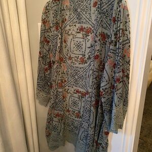 Floral Patterned Women's Jacket